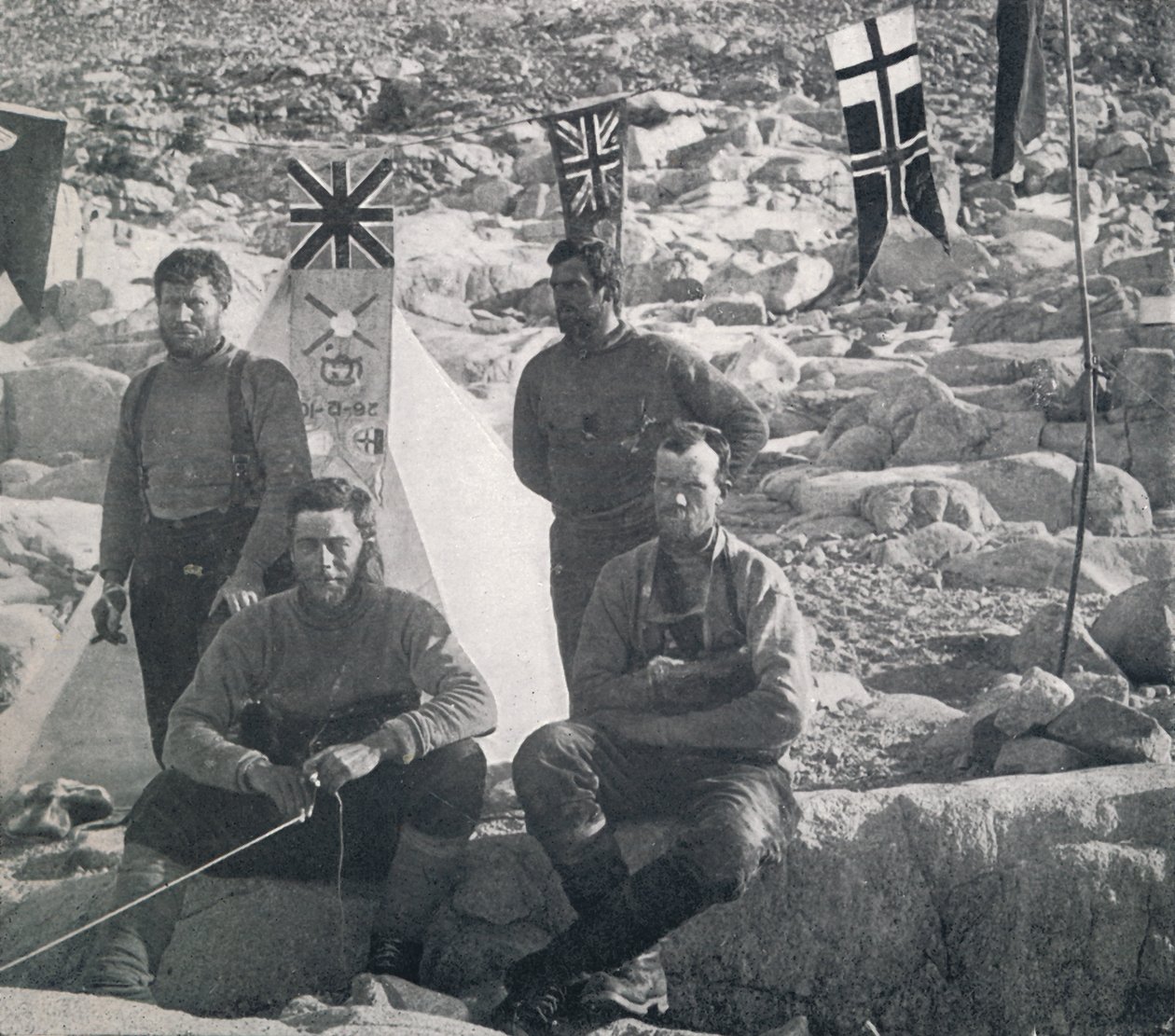 الحزب الغربي الثاني في كيب جيولوجيا في يوم عيد الميلاد ، 1911 ، 1913. بواسطة فرانك دبنهام