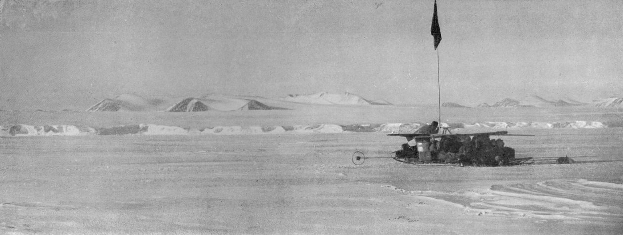 نهر ويلسون بيدمونت الجليدي ، يعرض منحدرات الجليد المستمرة ، c1911 ، 1913 بواسطة فرانك دبنهام