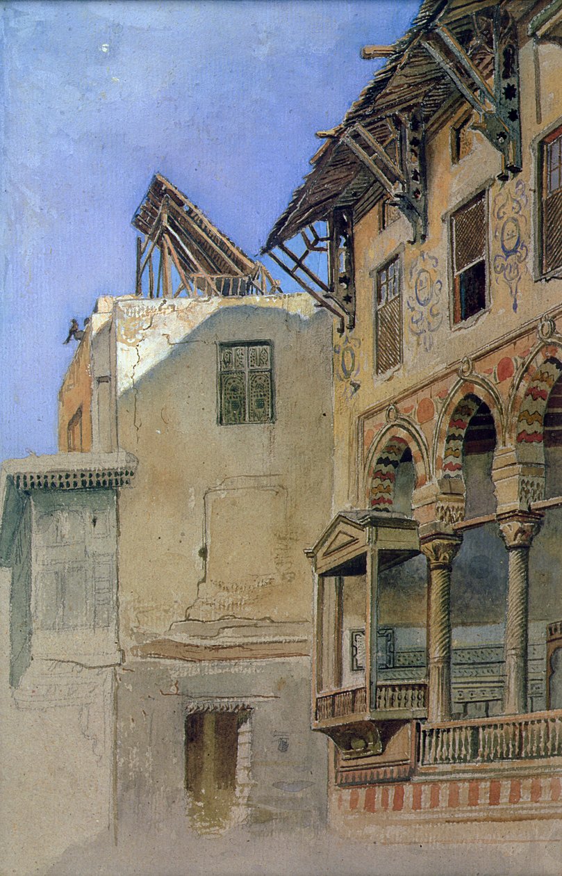 بيت Memlook Radnau Bey ، القاهرة ، 1870 بواسطة فرانك ديلون