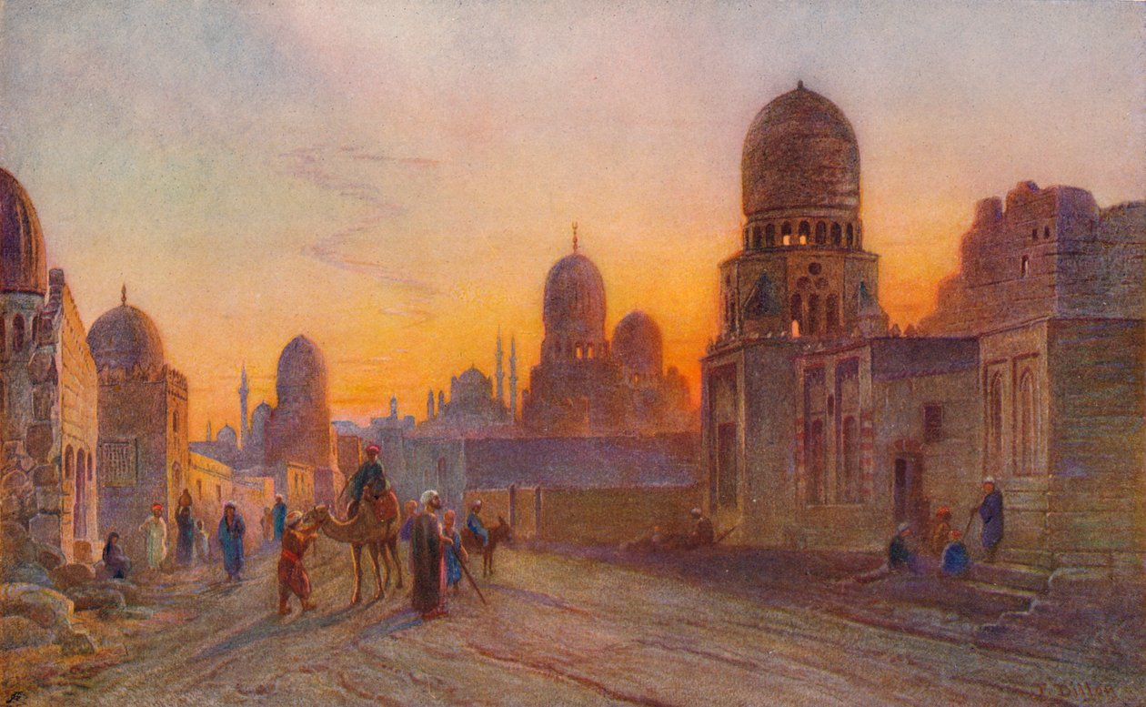 مقابر الخليفة ، القاهرة ، c1850-1906 ، 1906. بواسطة فرانك ديلون