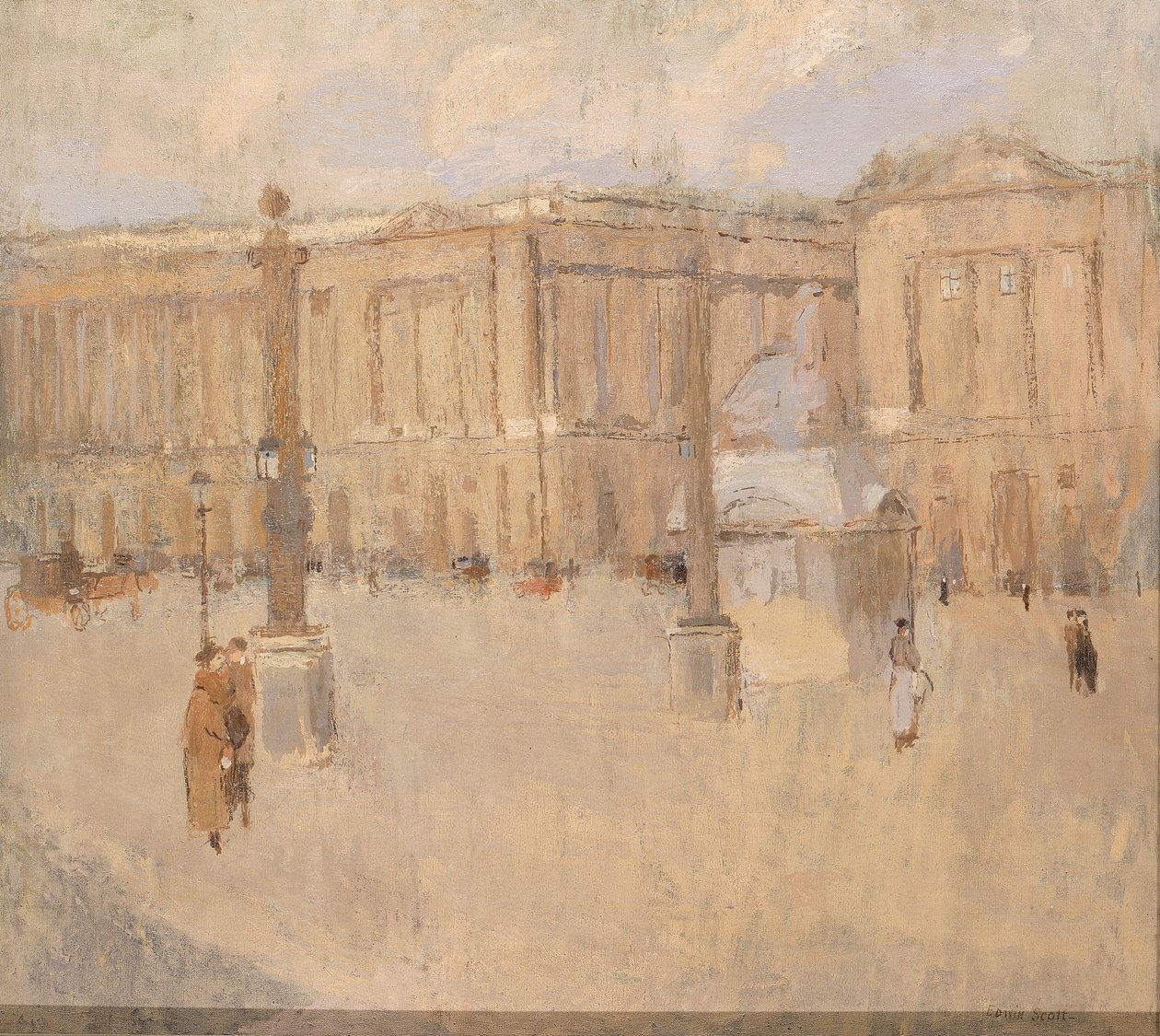Place de la Concorde No. في بواسطة فرانك إدوين سكوت