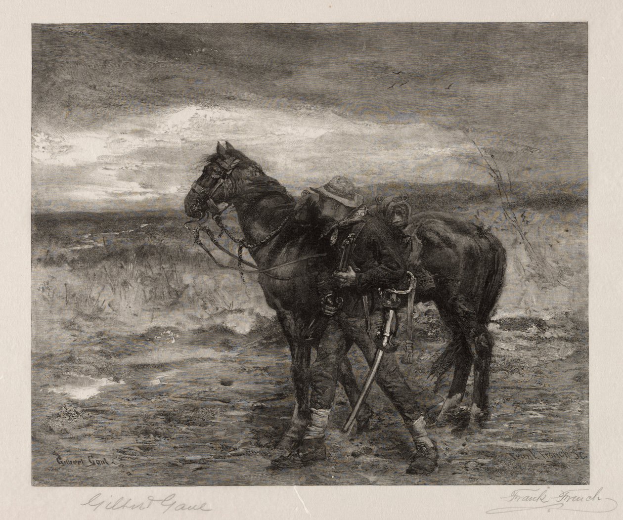 في بلاد العدو 1887. بواسطة فرانك فرنسي
