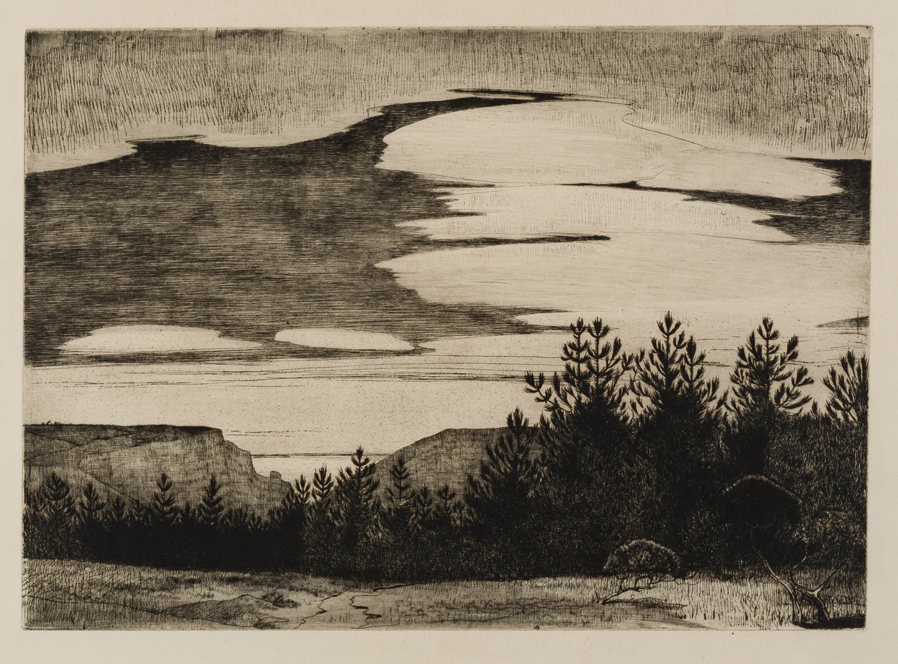 A View to the Cove [Lamorna] بواسطة فرانك جاسكوين هيث