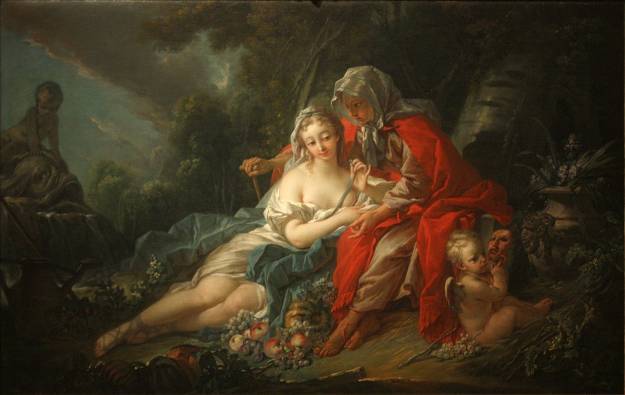 الأرض- Vertumnus و Pomona بواسطة فرانسوا باوتشر