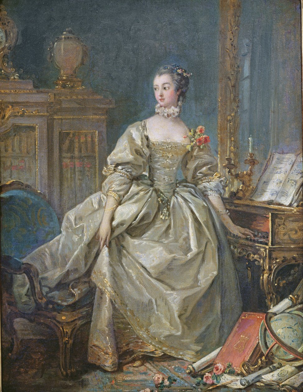 مدام دي بومبادور (1721-64) بواسطة فرانسوا باوتشر