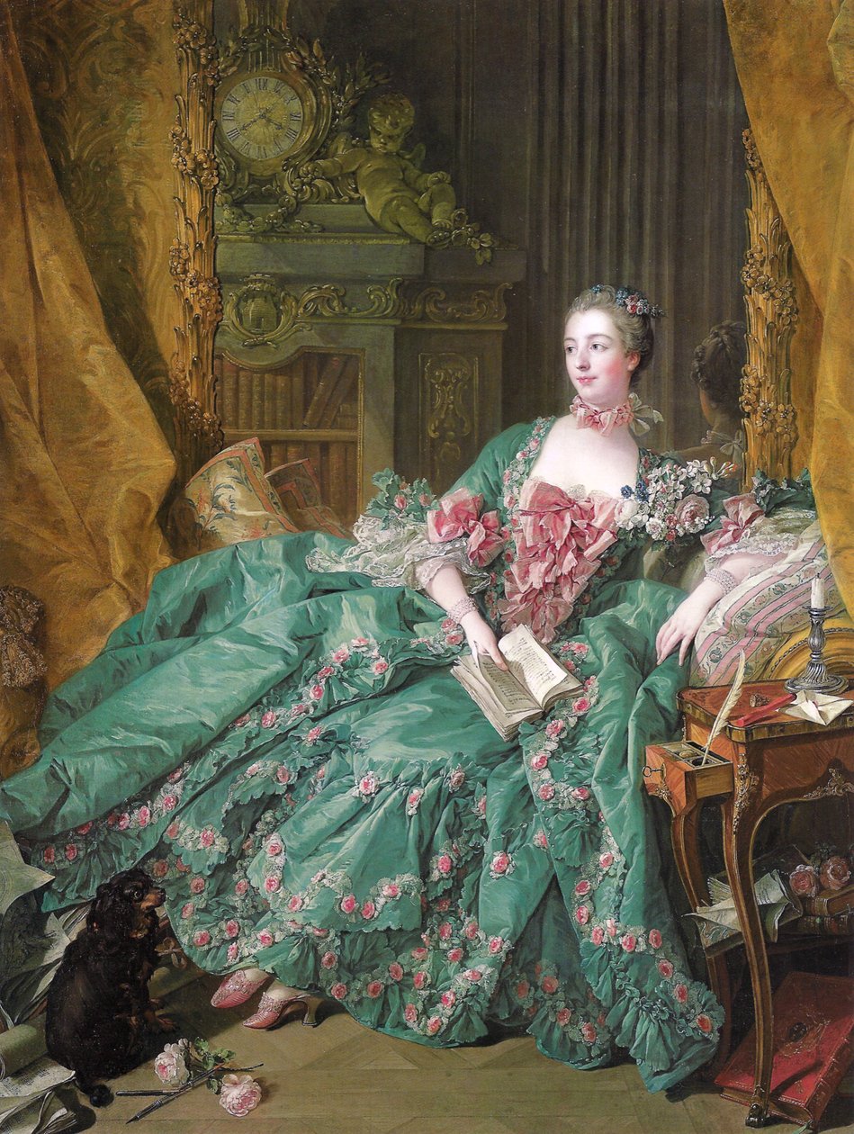 صورة مدام دي بومبادور (1721-1764) بواسطة فرانسوا باوتشر