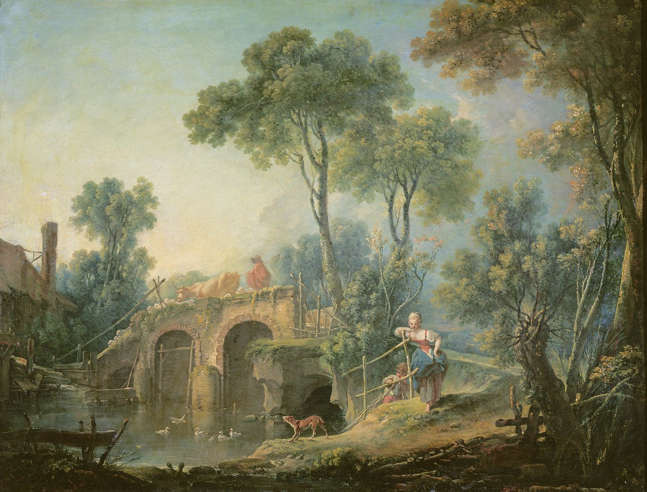 الجسر ، 1761 بواسطة فرانسوا باوتشر