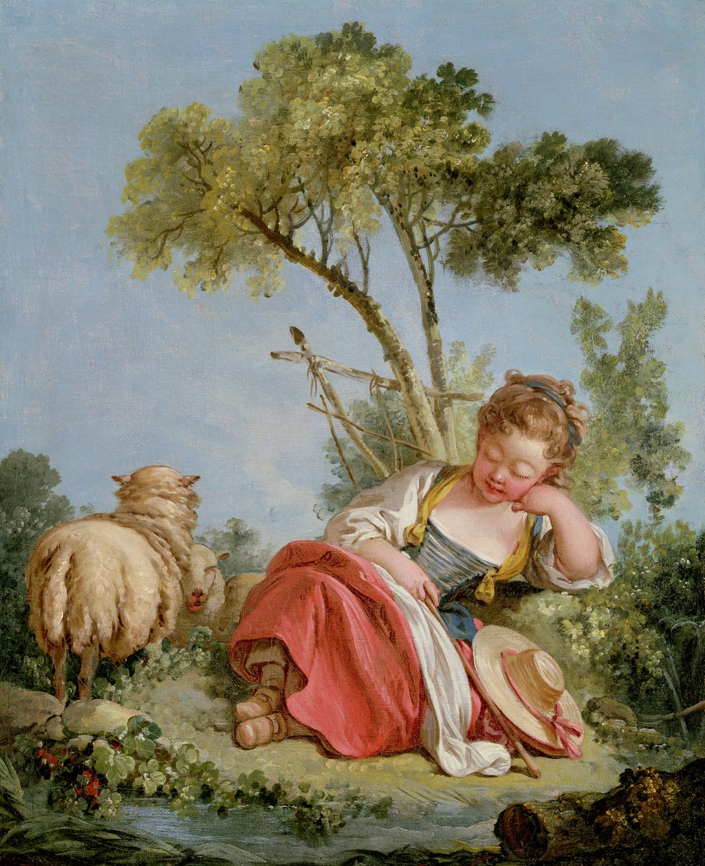 The Little Shepherdess ، ج 1754 (زوج 90662) بواسطة فرانسوا باوتشر