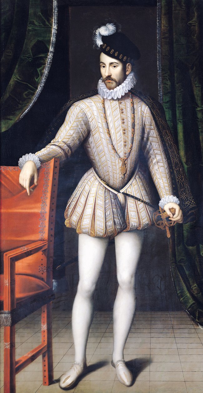 تشارلز التاسع (1550-1574) ملك فرنسا بواسطة فرانسوا كلويت