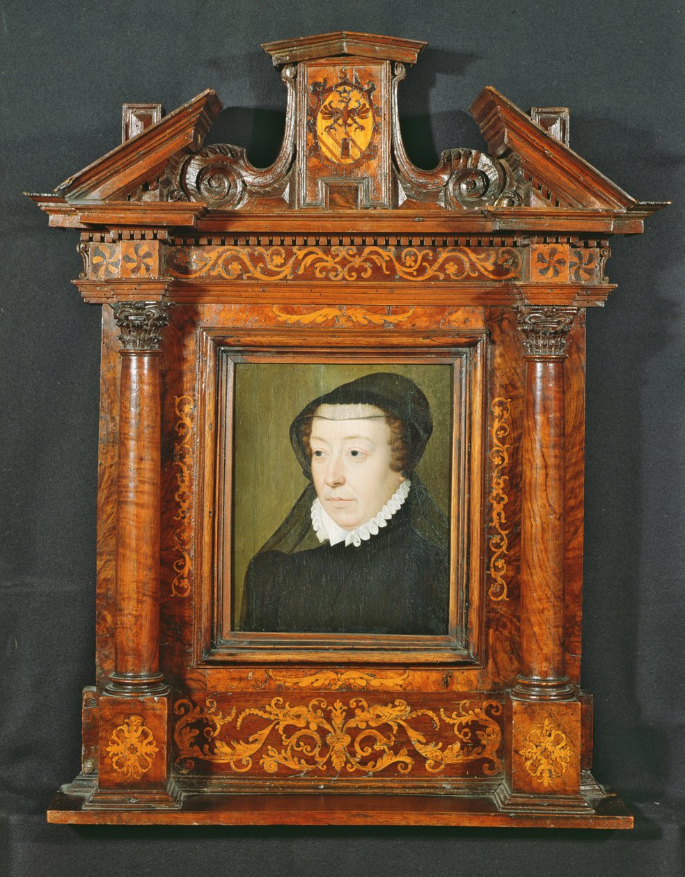 صورة كاترين دي ميديشي (1519-1589) (انظر أيضًا 173434) بواسطة فرانسوا كلويت