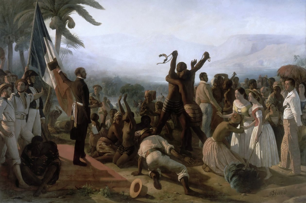 إعلان إلغاء الرق في المستعمرات الفرنسية ، 27 أبريل 1848 بواسطة فرانسوا أوغست بيارد