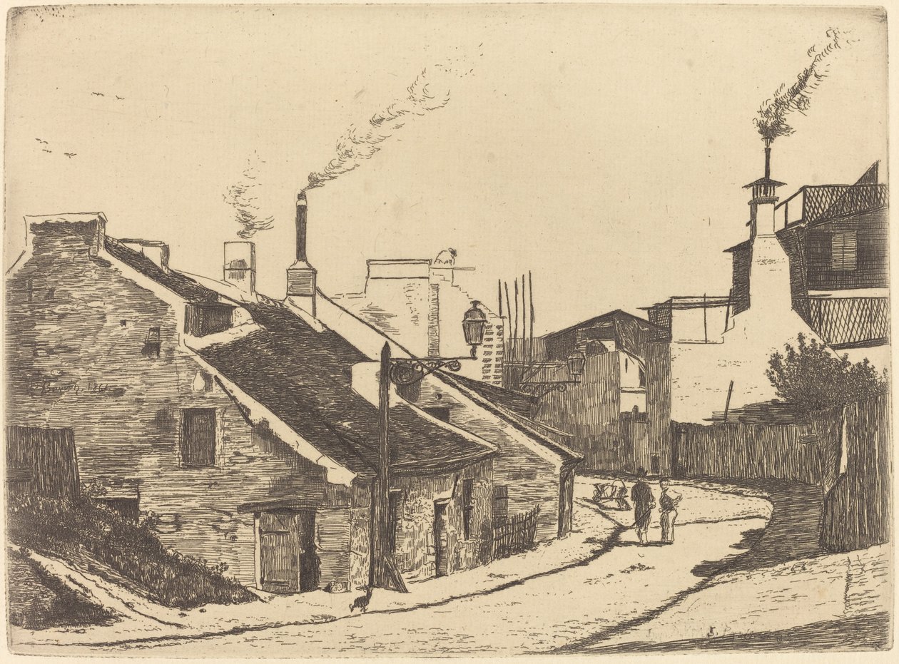 Rue du Champ de l'Alouette بواسطة فرانسوا بونفين