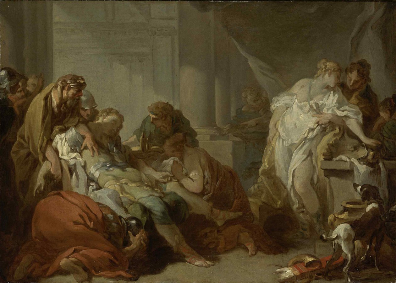 وفاة Meleager ، 1727. بواسطة فرانسوا باوتشر