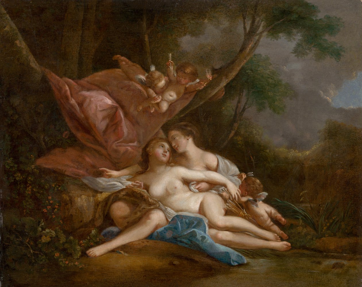 ديانا وكاليستو ، 1760. بواسطة فرانسوا باوتشر