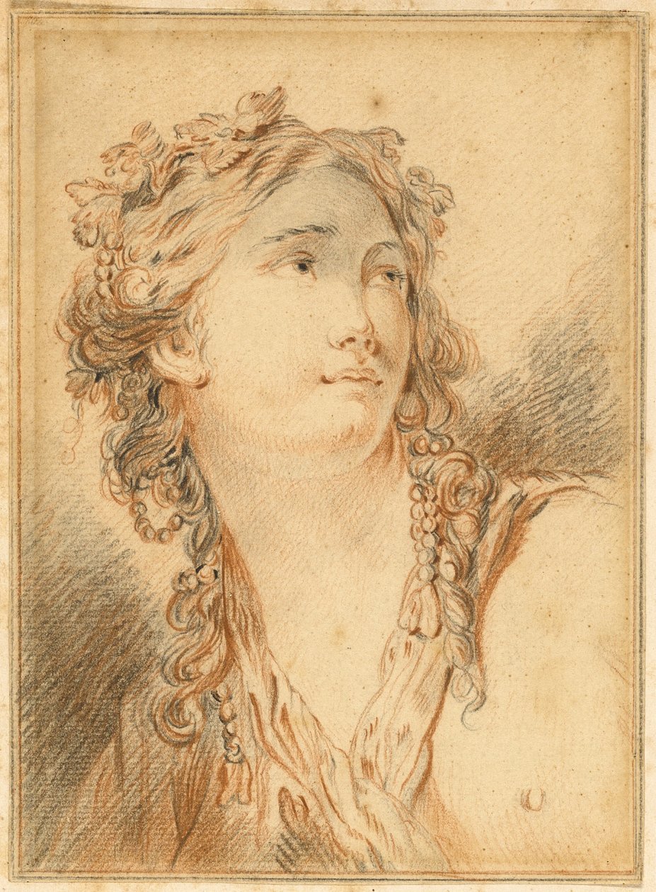 رئيس Bacchante بواسطة فرانسوا باوتشر