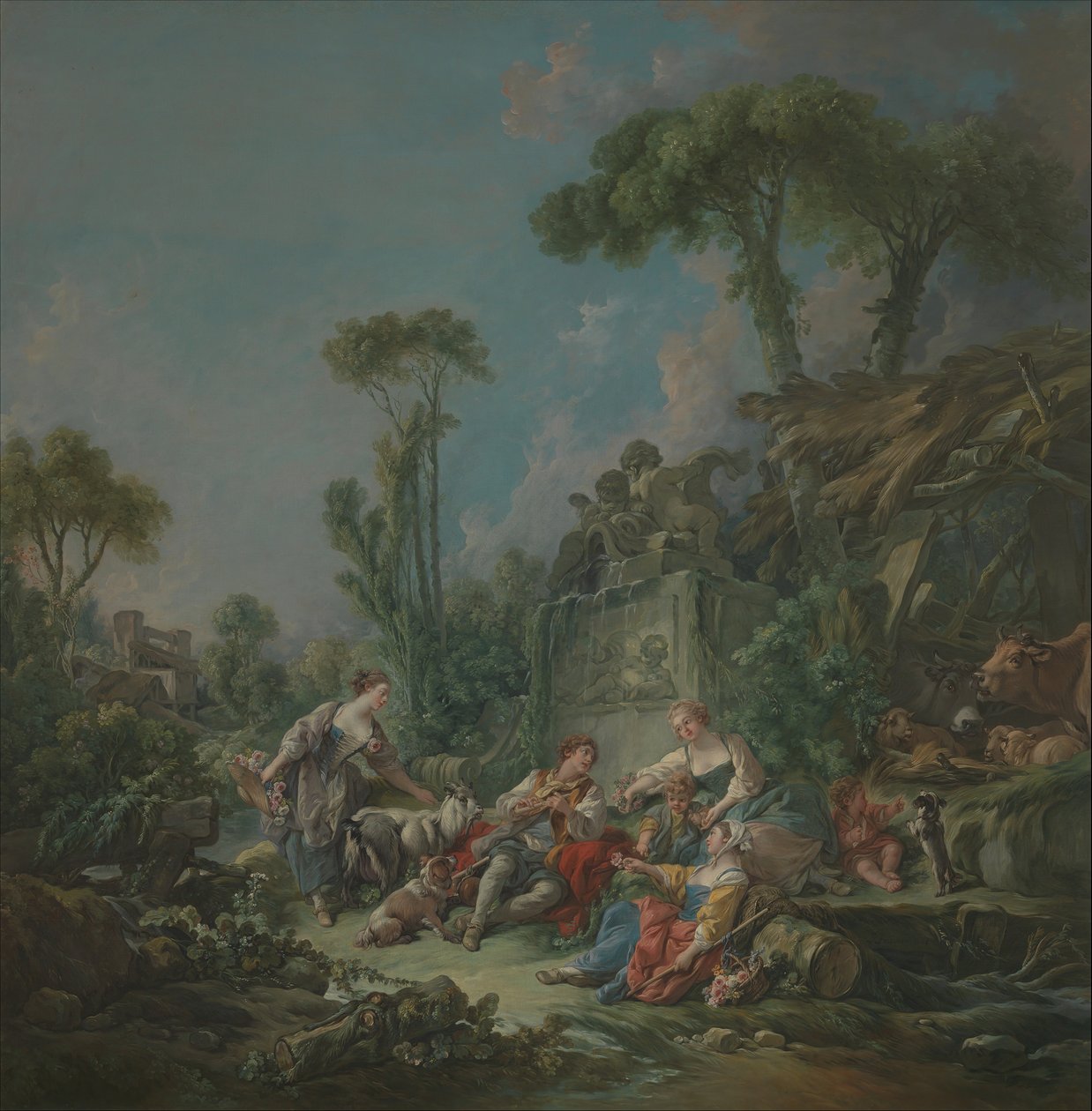 شيبردز آديل 1768. بواسطة فرانسوا باوتشر
