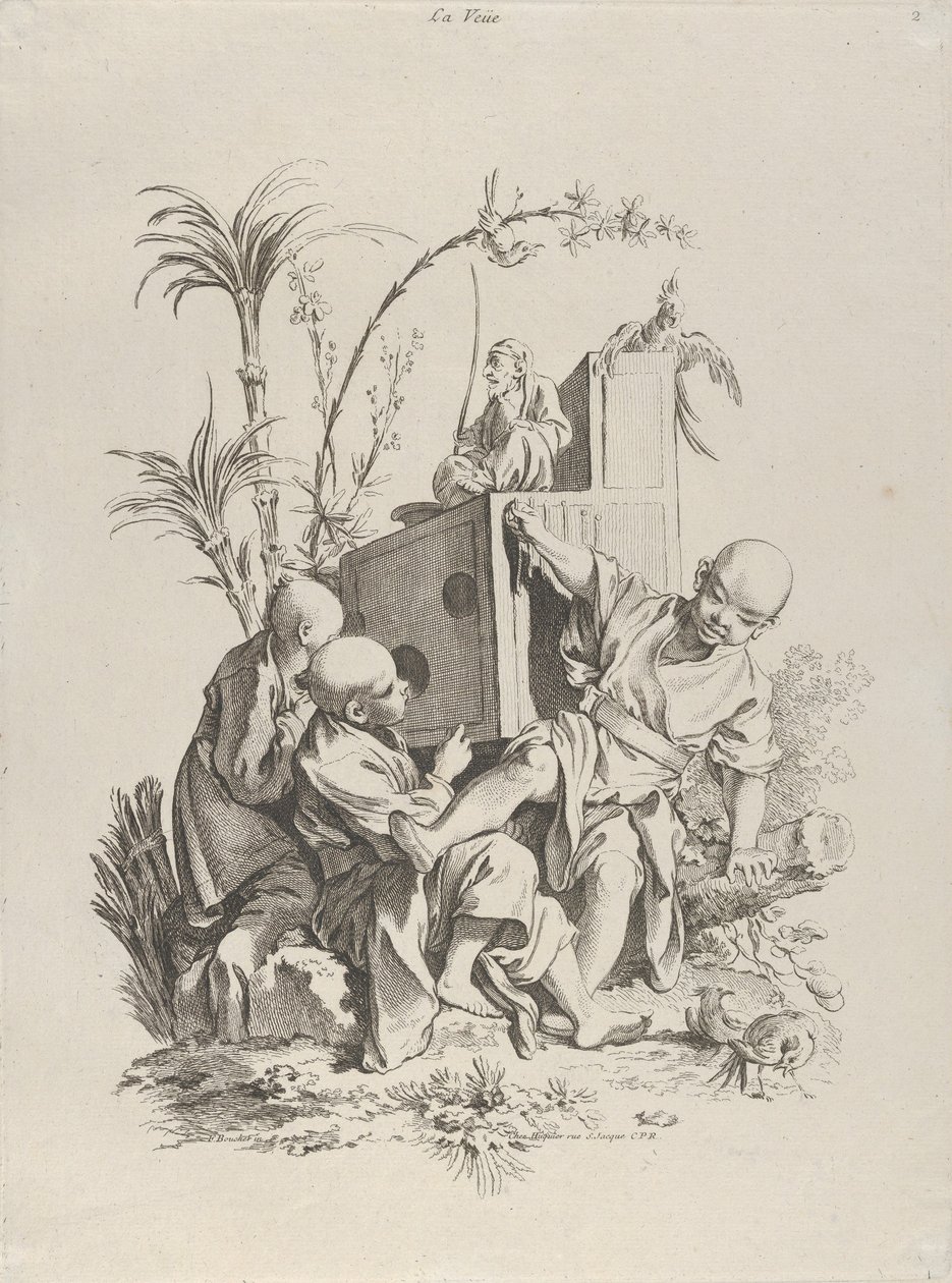 البصر ، 1720-70. بواسطة فرانسوا باوتشر
