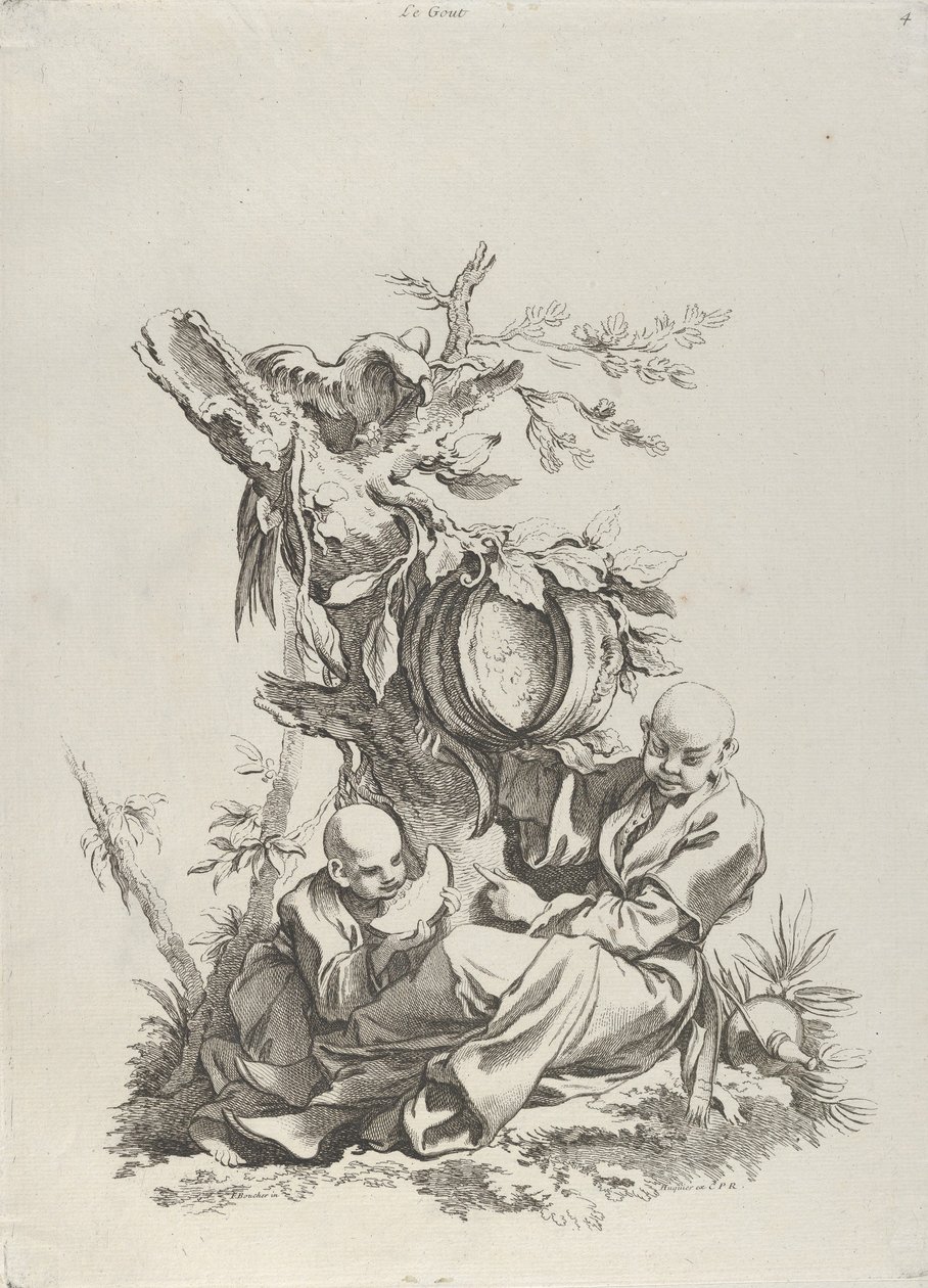 طعم ، 1720-70. بواسطة فرانسوا باوتشر