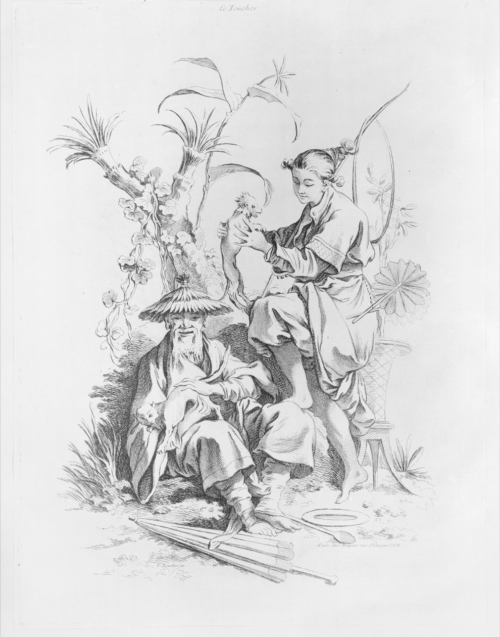 الحواس الخمس ، 1720-70. بواسطة فرانسوا باوتشر
