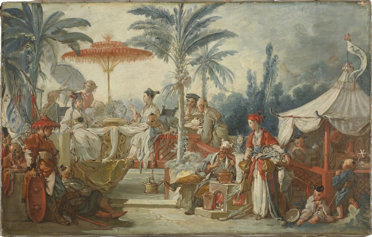 وجبة إمبراطور الصين وجبة إمبراطور الصين 1742. بواسطة فرانسوا باوتشر