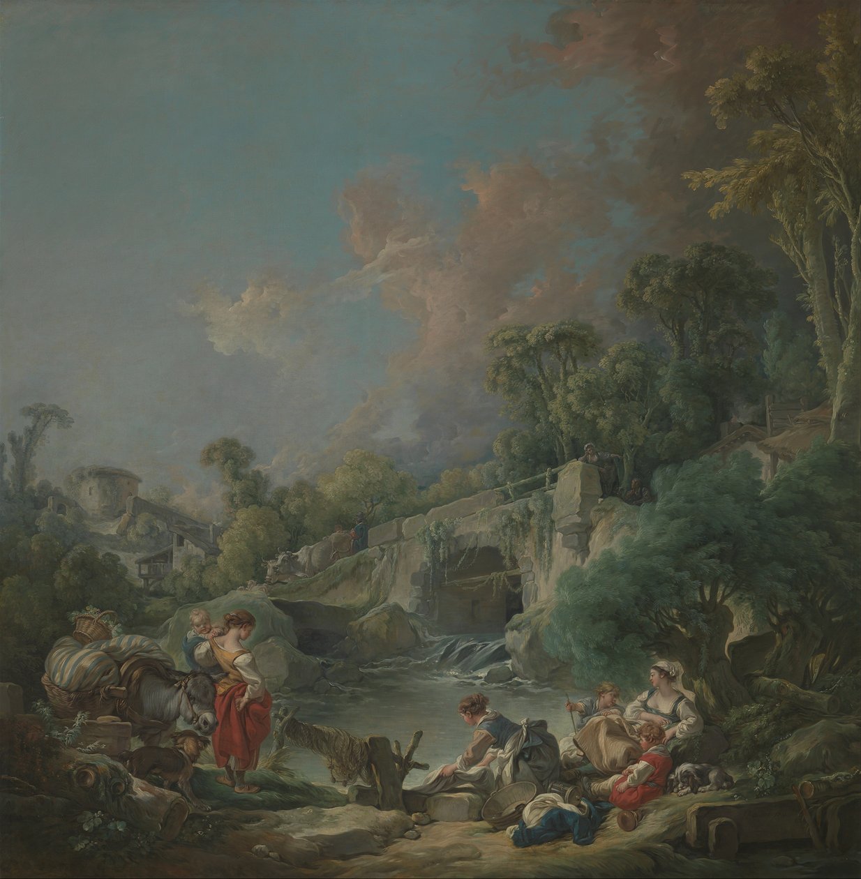 الغسالات ، 1768. بواسطة فرانسوا باوتشر