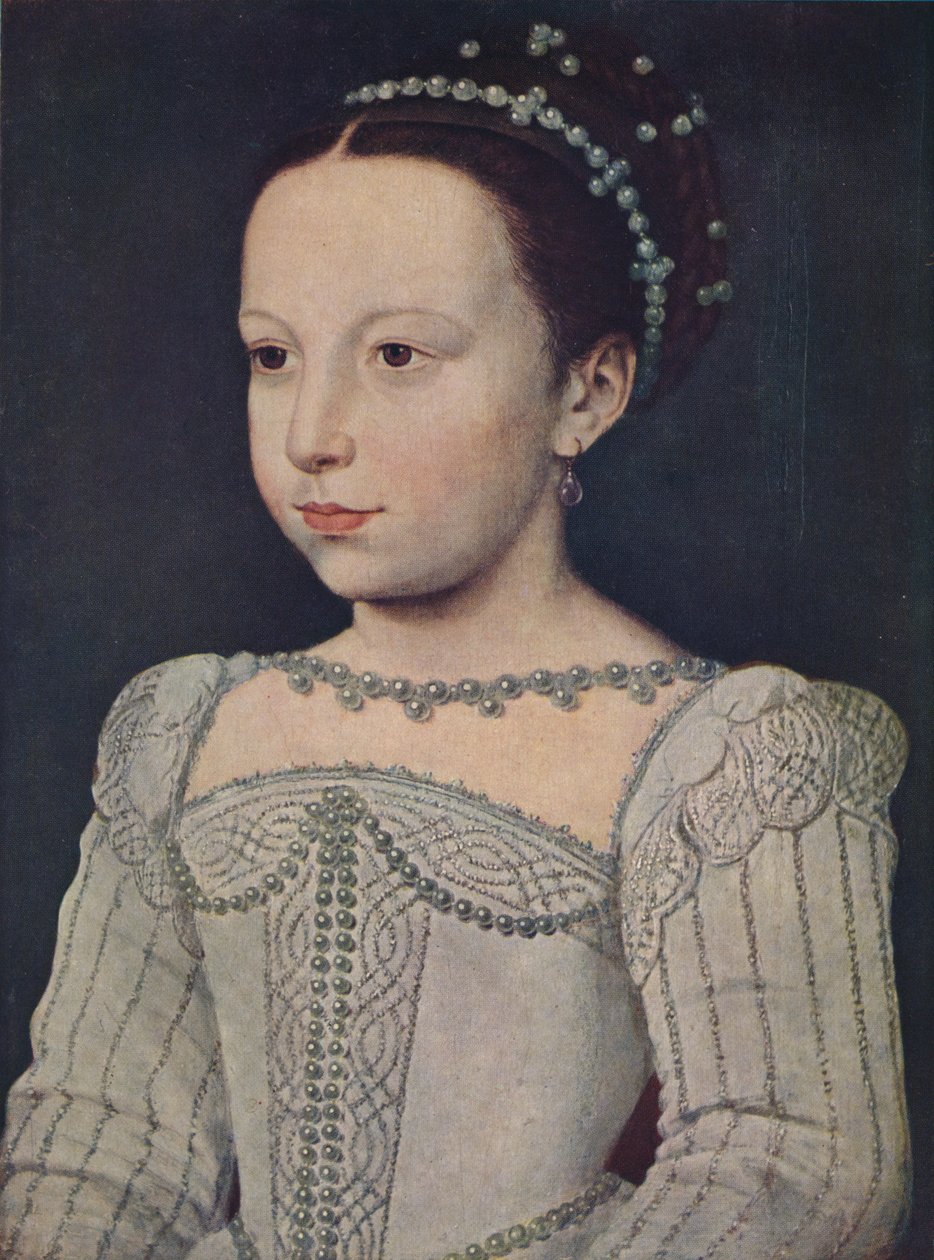 مارغريت دي فالوا ، c1560 ، 1939 بواسطة فرانسوا كلويت