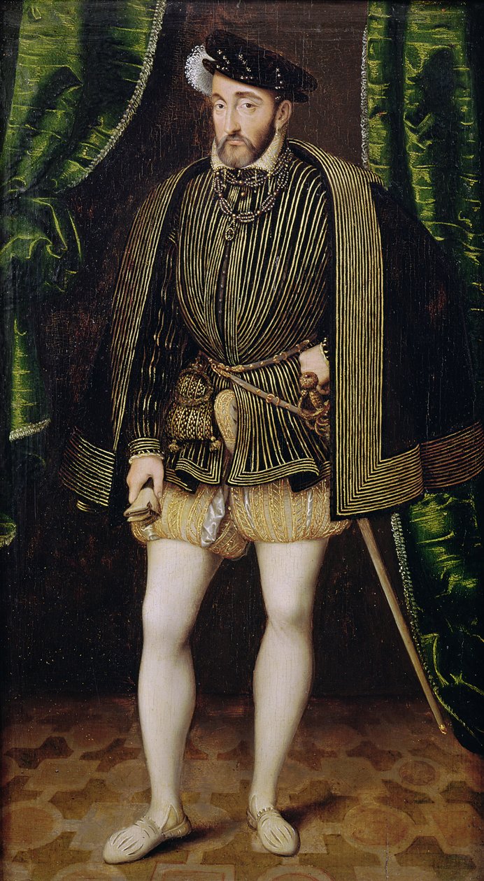 صورة هنري الثاني (1519-59) بواسطة فرانسوا كلويت
