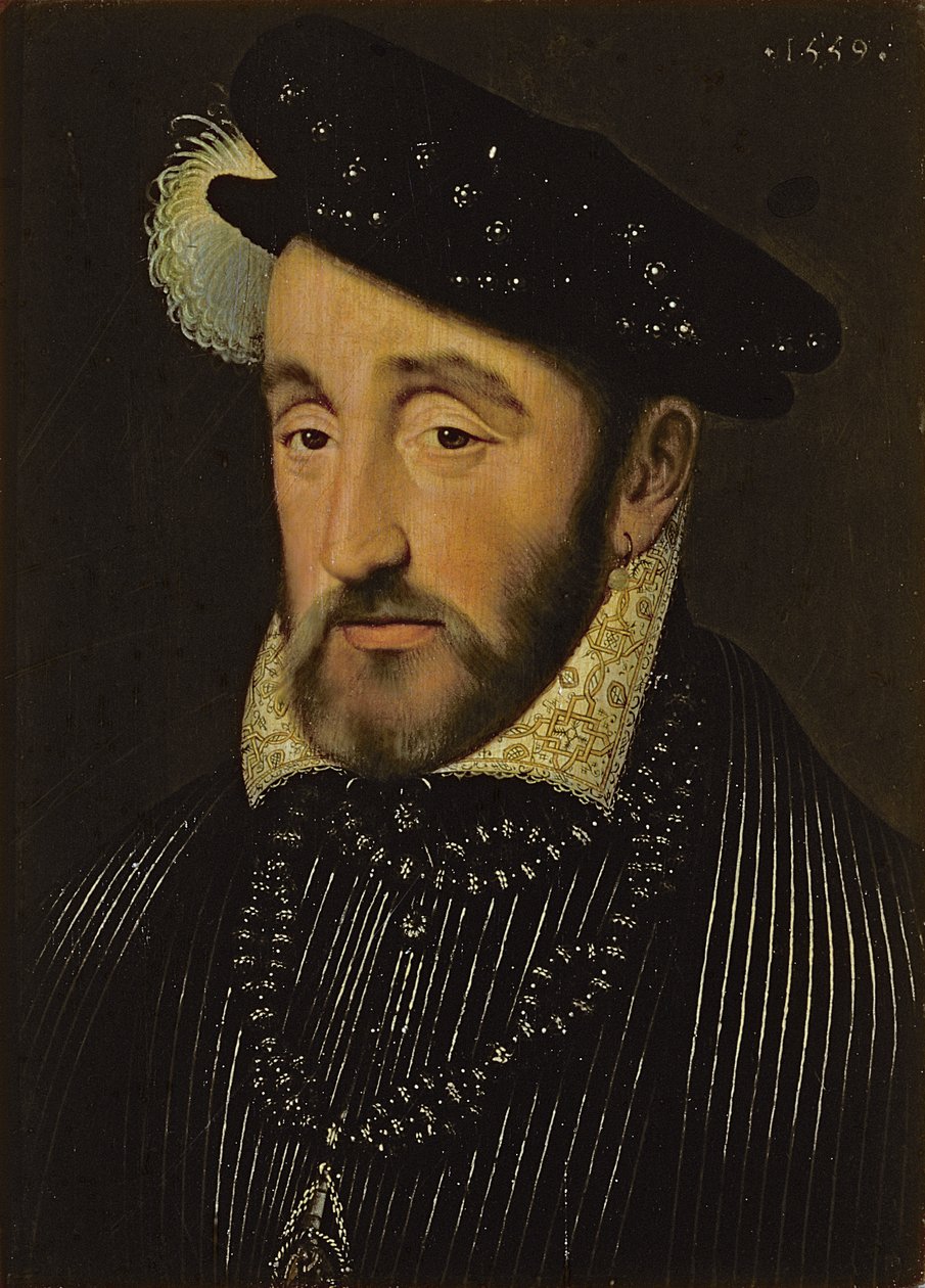 صورة لهنري الثاني من فرنسا (1519-59) ، 1559 بواسطة فرانسوا كلويت