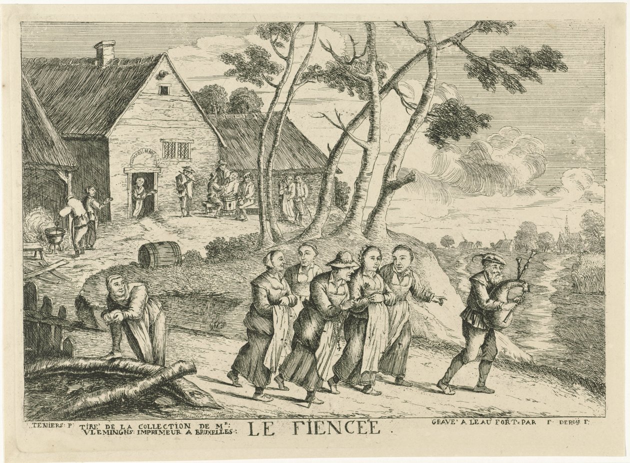 Bruid Le Fiencée (العنوان على الكائن) بواسطة فرانسوا ديروي
