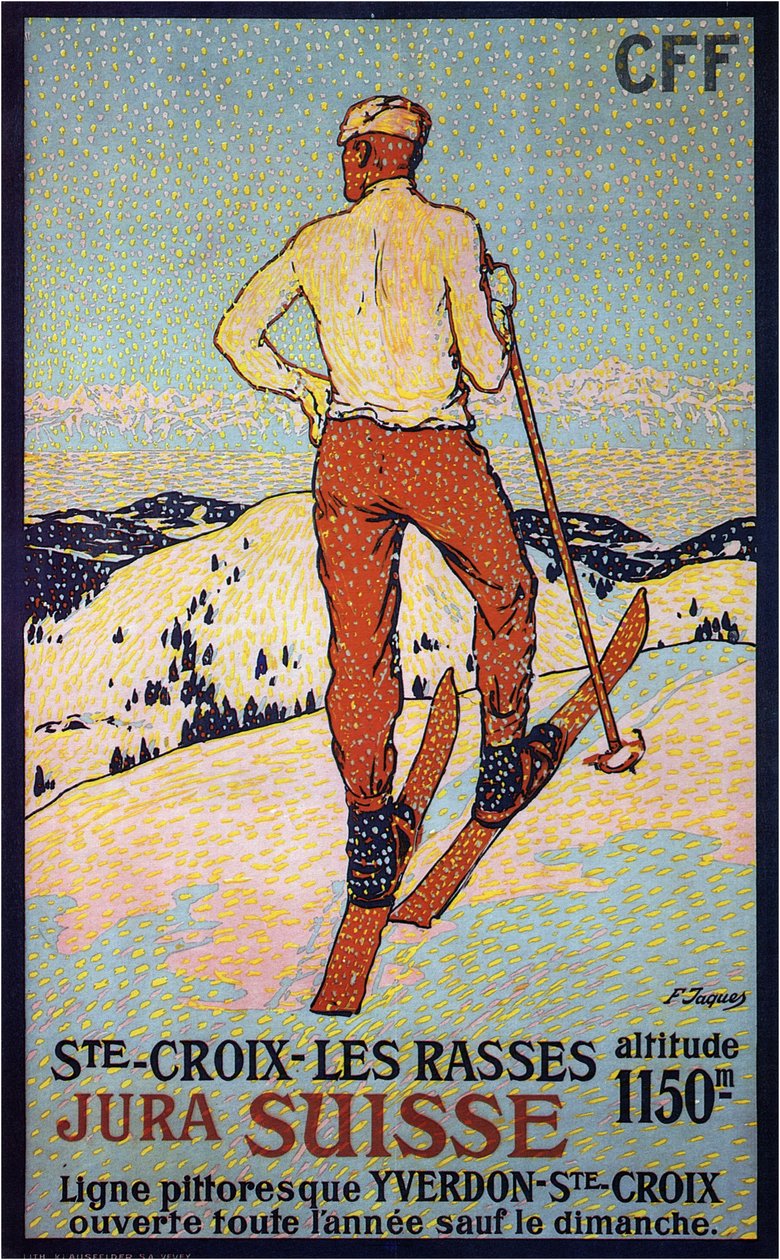 Les Rasses ، Sainte-Croix ، 1921 بواسطة فرانسوا جاك