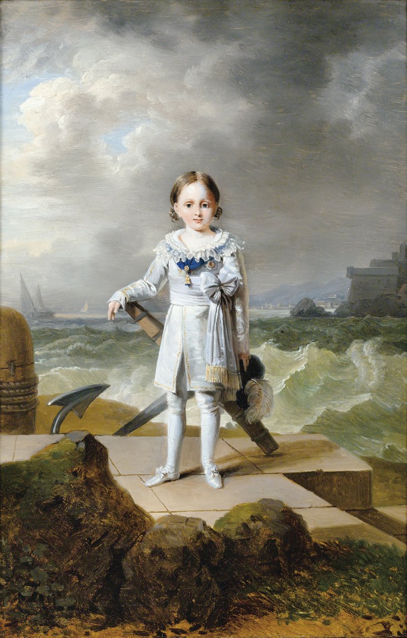 صورة للأمير نابليون لويس بونابرت 1804-1831 ، ج. 1810 بواسطة فرانسوا جوزيف كينسون
