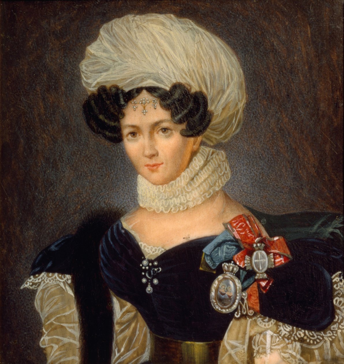 صورة للأميرة تاتيانا فاسيليفنا جوليتسينا 1783-1841 ، 1830 بواسطة فرانسوا نيكولا ريس