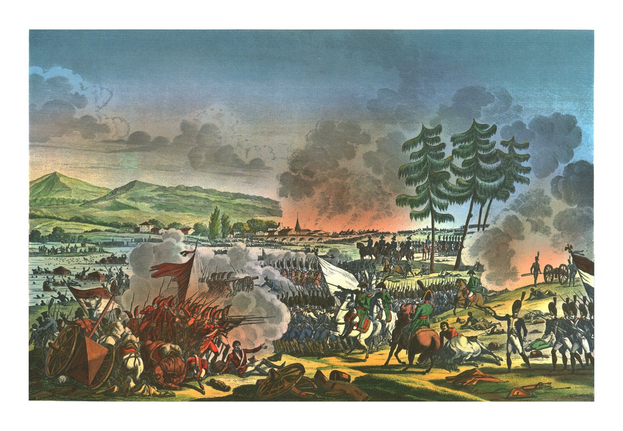 معركة فريدلاند ، 14 يونيو 1807 ، c1850 بواسطة فرانسوا بيجوت