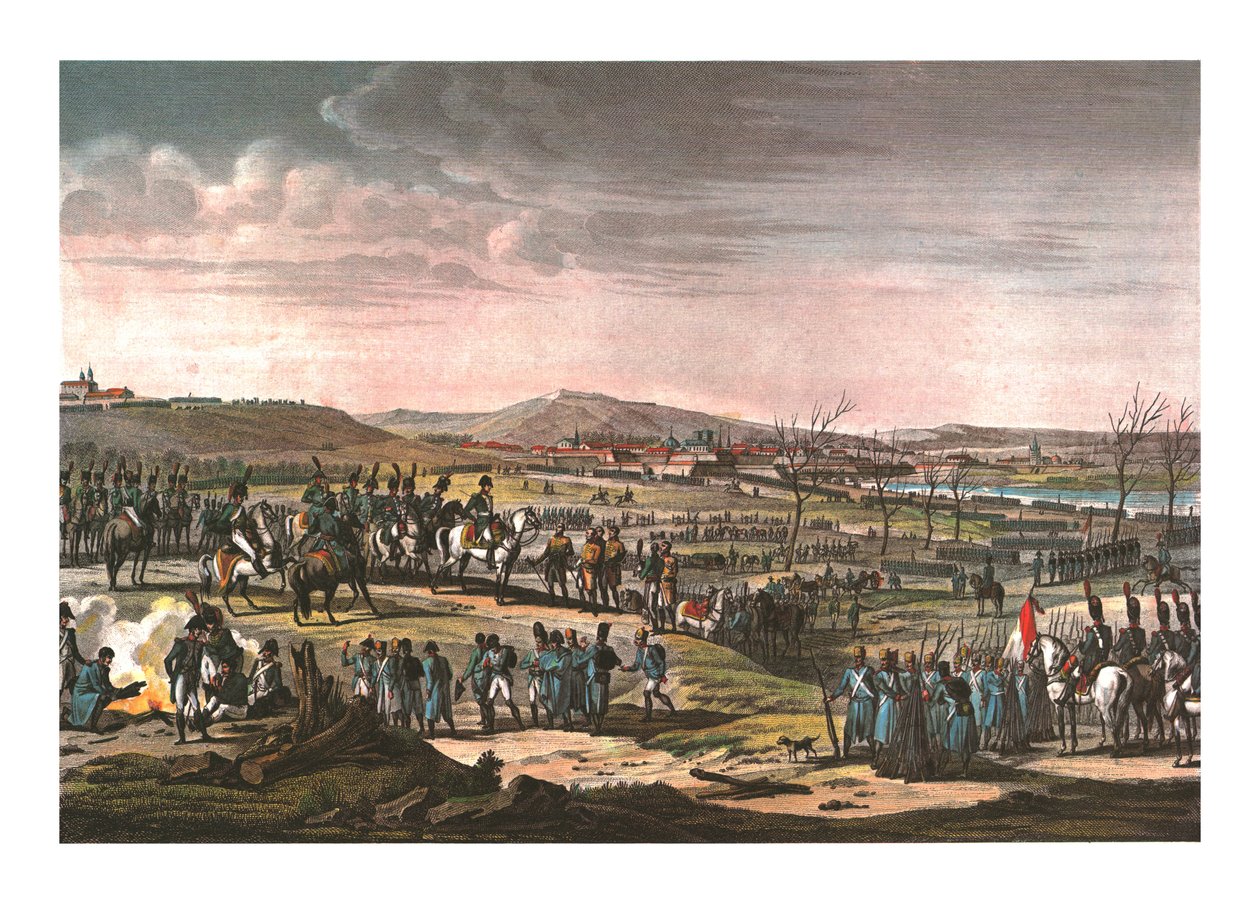 الاستيلاء على أولم ، 17 أكتوبر 1805 ، c1850 بواسطة فرانسوا بيجوت