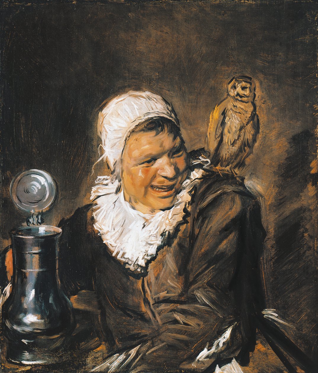 Malle Babbe (Witch of Haarlem) بواسطة فرانس هالس