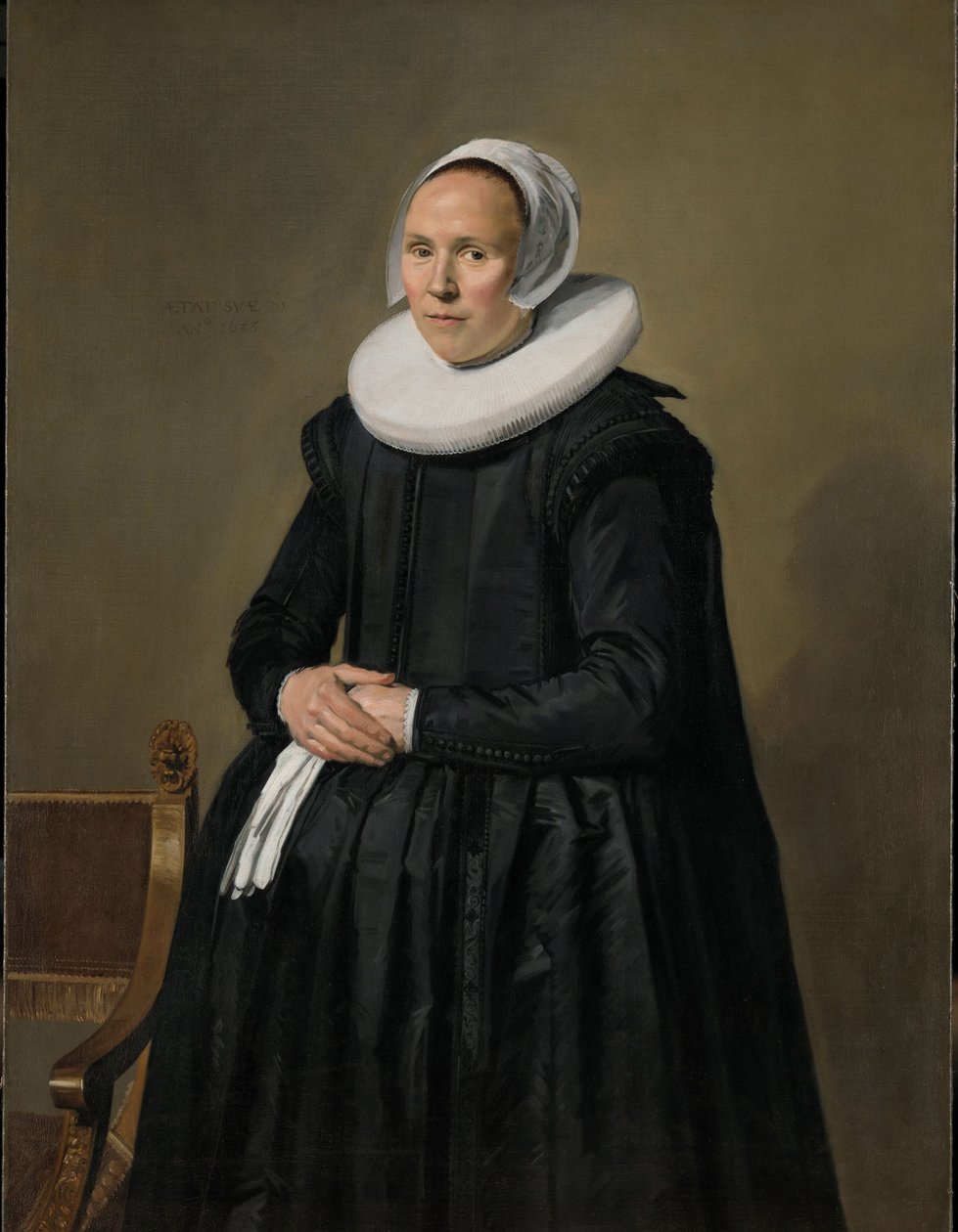صورة لـ Feyntje van Steenkiste ، 1635 بواسطة فرانس هالس
