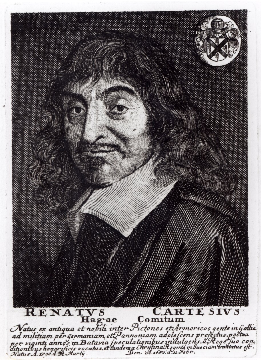 صورة رينيه ديكارت (1596-1650) بواسطة فرانس هالس