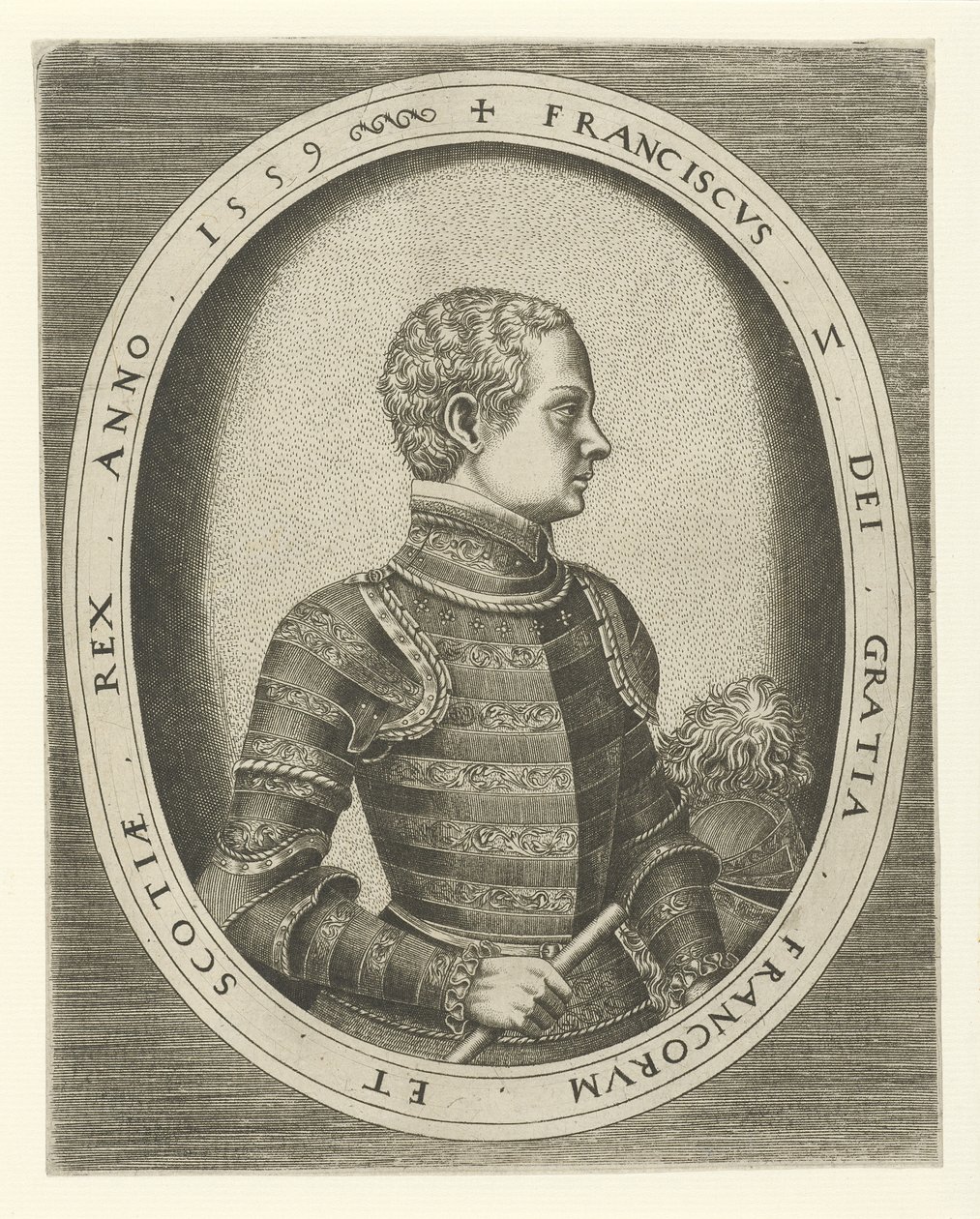 صورة فرانسيس الثاني لفرنسا 1544-1560 ، 1559 بواسطة فرانس هويز