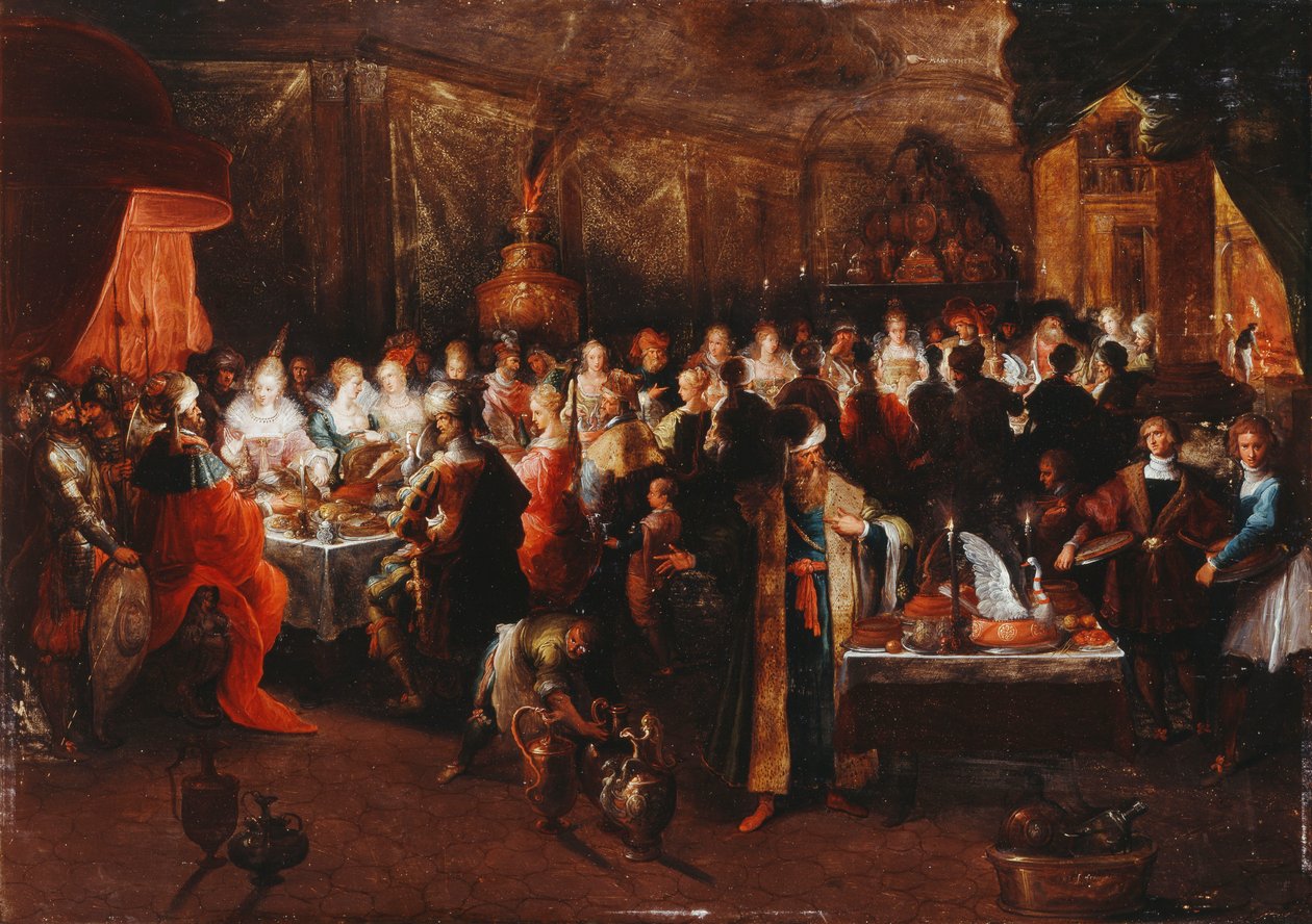 عيد بلشصار ، ص 1610 بواسطة فرانز الثاني الأصغر فرانكن
