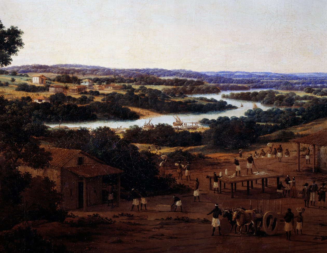 View of Engenho Real in Brazil, detail بواسطة وظيفة فران