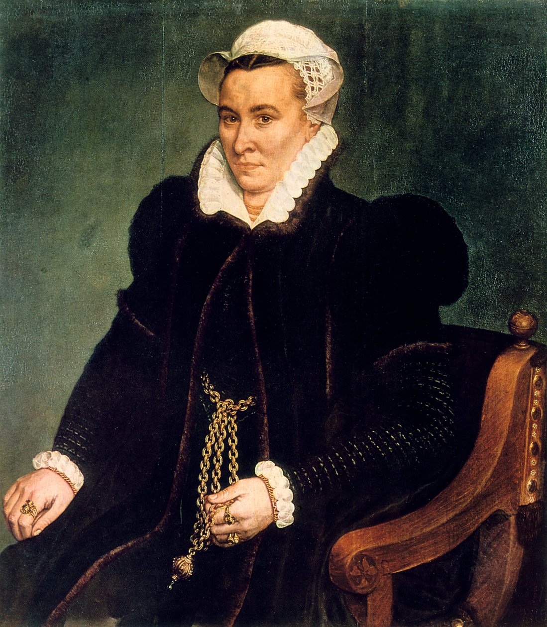 صورة لامرأة ، c1565-1581 بواسطة فرانس بوربوس الأكبر