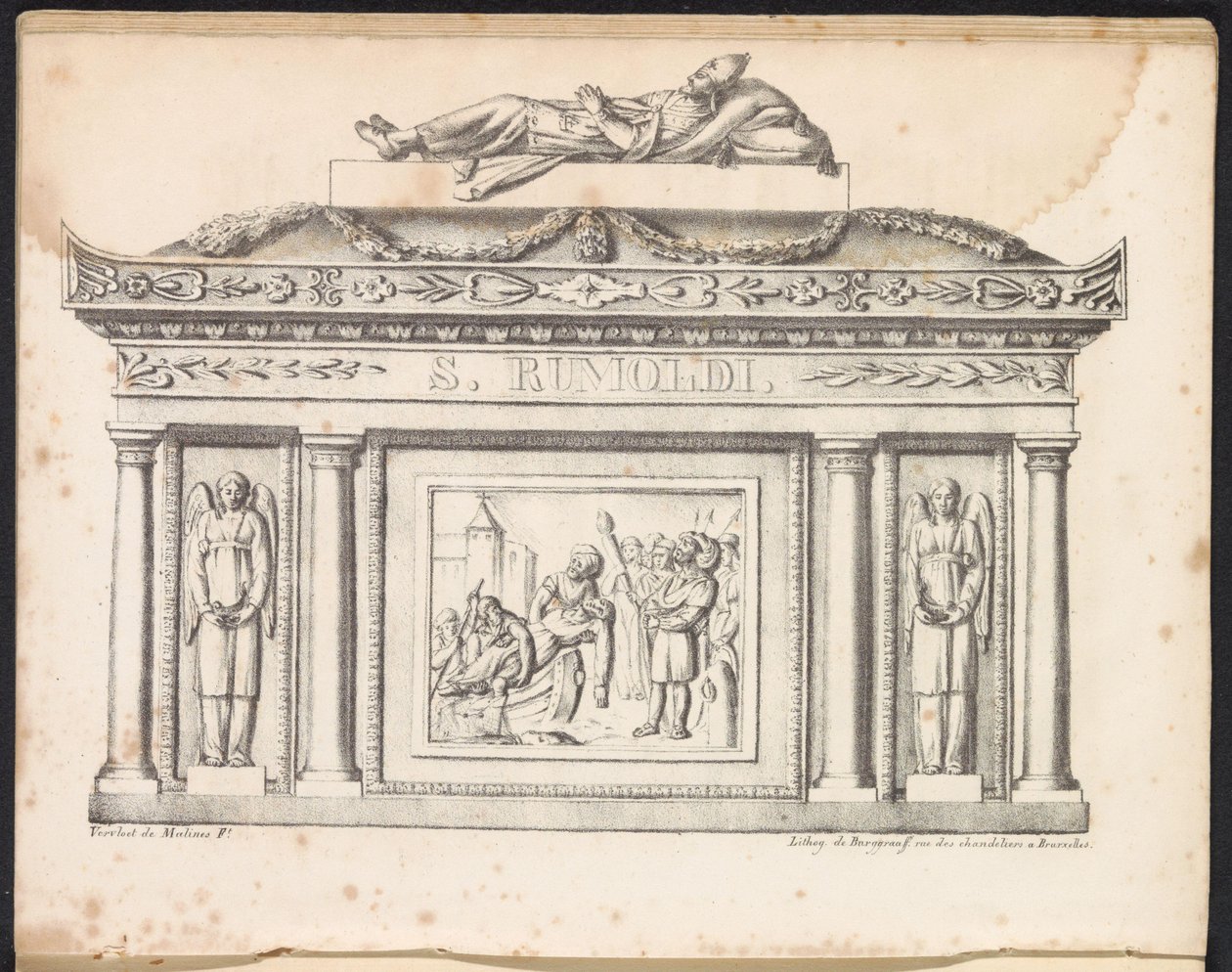 المعفى من سانت رومبوت ، 1825 بواسطة فرانس فيرفلويت