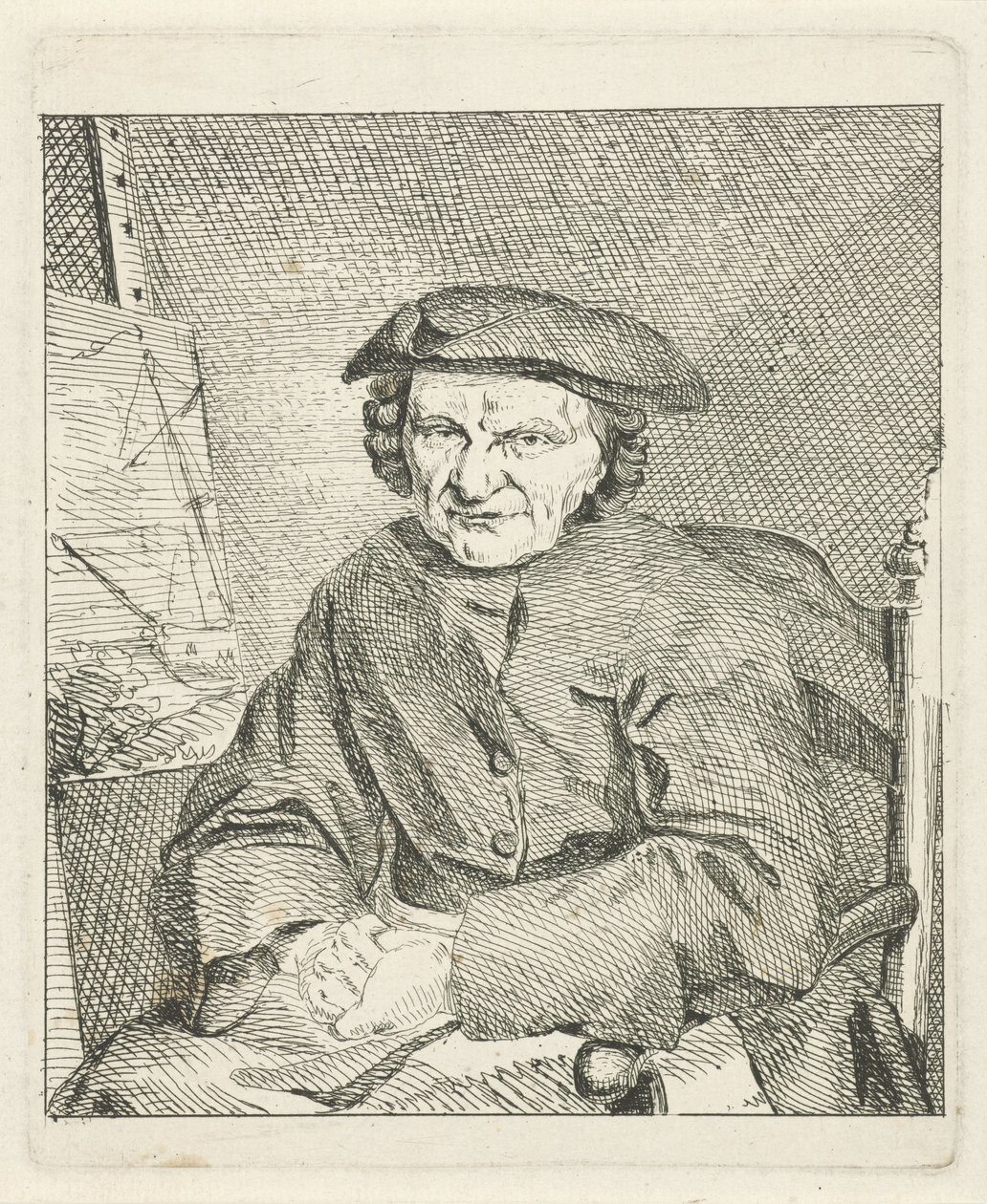 صورة لآدم سيلو بواسطة Frans van der Mijn