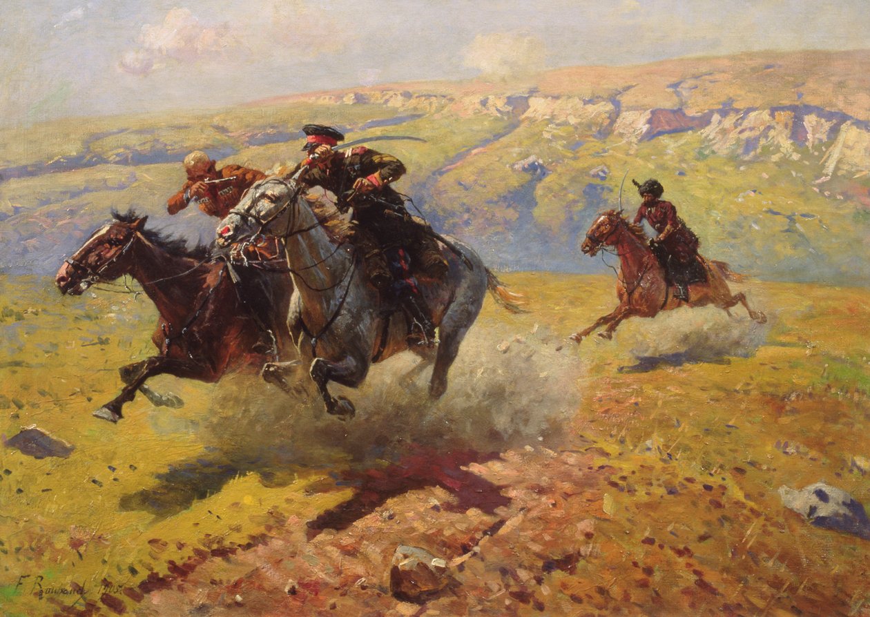 مبارزة ، 1905 بواسطة فرانز روبود