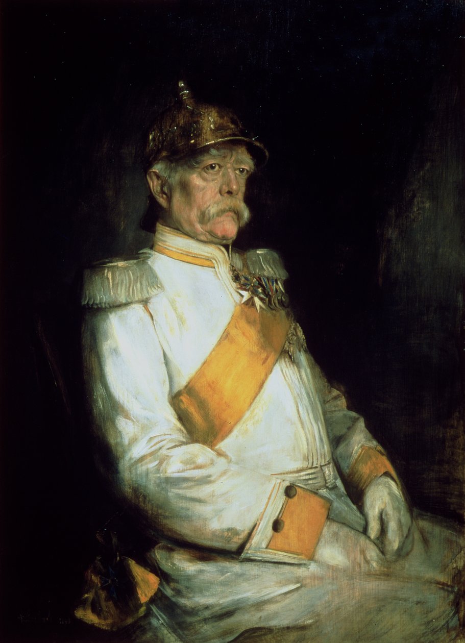 المستشار أوتو فون بسمارك (1815-1898) 1890 بواسطة فرانز سيراف فون لينباخ