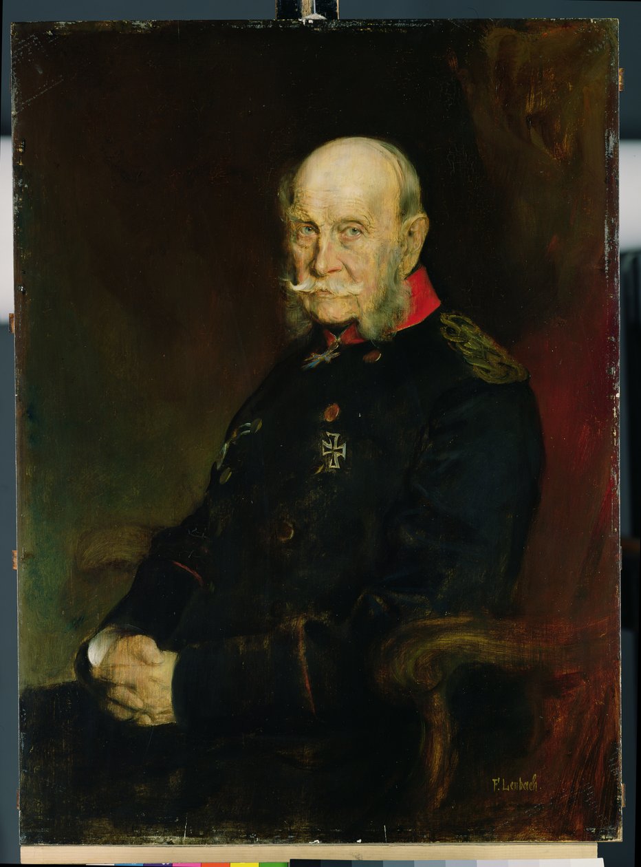 القيصر فيلهلم الأول (1797-1888) ، 1888 بواسطة فرانز سيراف فون لينباخ