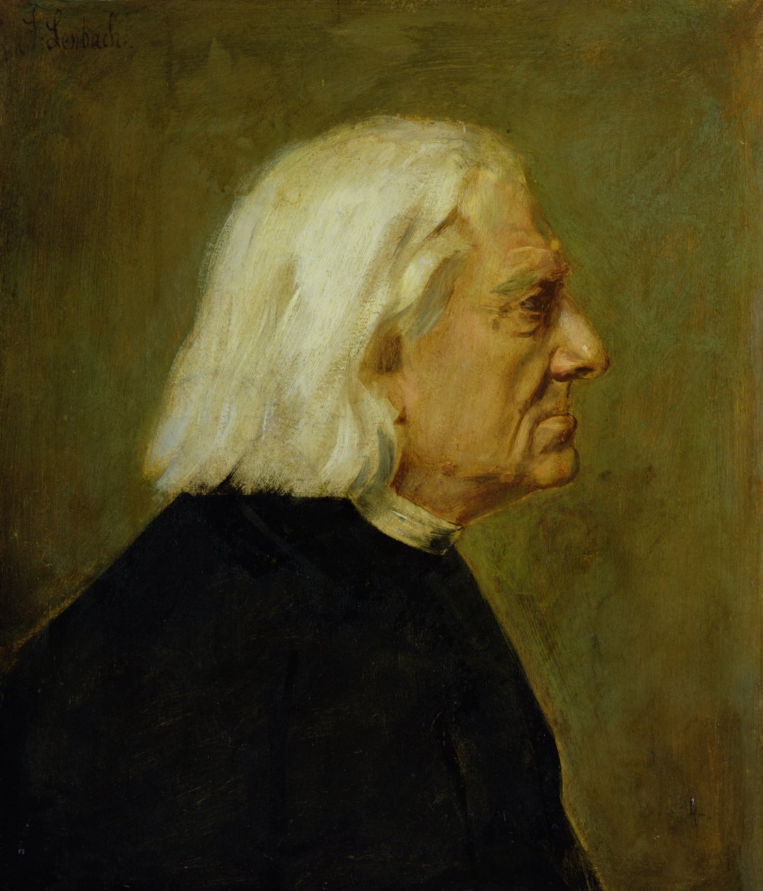 الملحن فرانز ليزت (1811-1886) ، 1884 بواسطة فرانز سيراف فون لينباخ