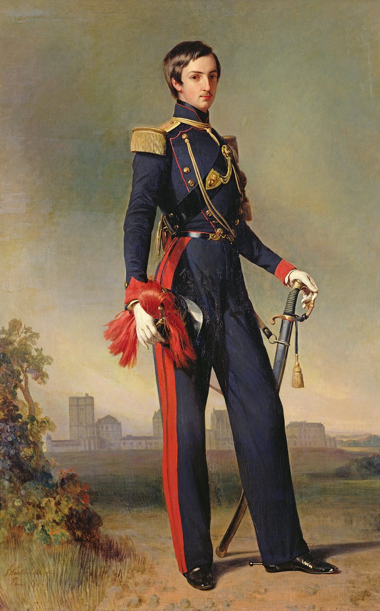 أنطوان ماري فيليب لويس دورليانز (1824-1890) دوك دي مونبنسير ، 1844 بواسطة فرانز كزافييه وينترهالتر