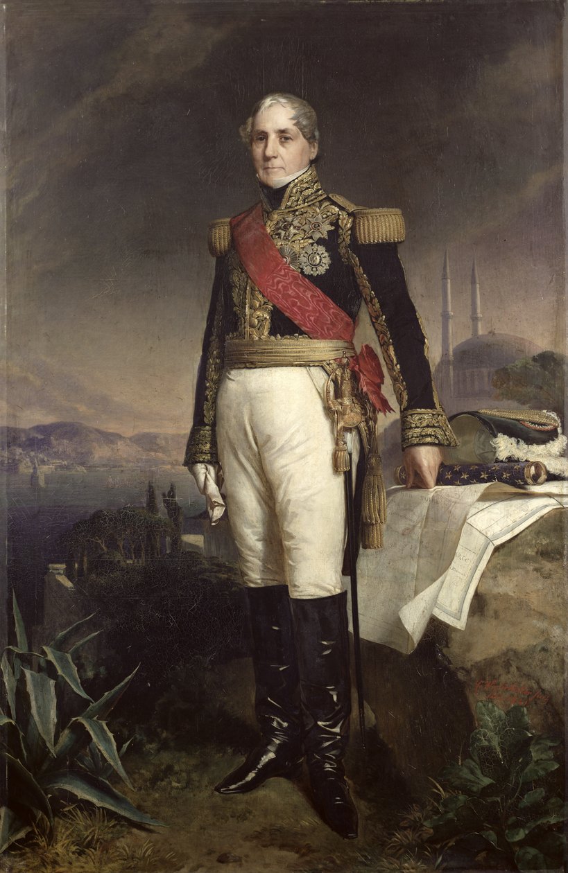 فرانسوا هوراس (1772-1851) الكونت سيباستياني ، 1841 بواسطة فرانز كزافييه وينترهالتر