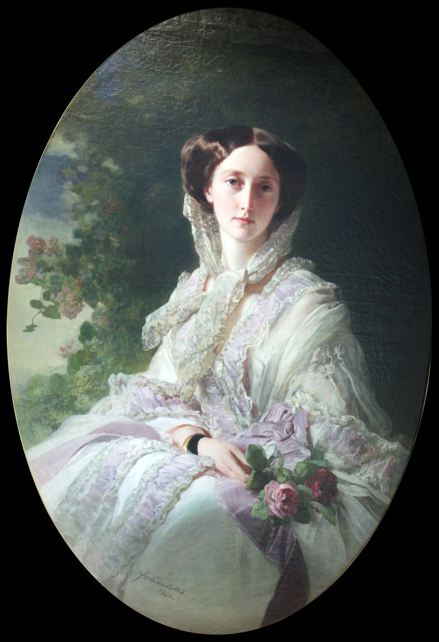 ولي عهد الأميرة أولغا (1822-1892) بواسطة فرانز كزافييه وينترهالتر